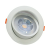 LED mélysugárzó lámpatest álmennyezetbe forgatható süllyesztett 1x 7W 220-240V AC 450lm 4000K IP20 TRACON