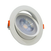 LED mélysugárzó lámpatest álmennyezetbe forgatható süllyesztett 1x 7W 220-240V AC 450lm 4000K IP20 TRACON