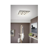 LED mennyezeti lámpatest 25000h falon kívüli 9x 3.8W 220-240V 3780lm 3000K króm IP20 Fradelo EGLO