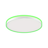 LED mennyezeti lámpatest kerek 3CCT DIM +RGB 32+8W távirányítóval falonkívüli 2x 170-250V AC 3000lm 2700-6000K IP20 15000h Modee