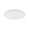 LED mennyezeti lámpatest kerek 3CCT DIM +RGB távirányítóval díszes-perem falonkívüli 1x 30W 170-250V AC 1700lm 2700-6000K IP20 Modee
