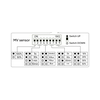 LED mennyezeti lámpatest kerek érzékelős falonkívüli 1x 12-16W 220-240V AC 1600lm 3000-4000-6000K Prime LED line