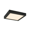 LED mennyezeti lámpatest négyzet süllyesztett falonkívüli 1x 24W 230V AC 2400lm 3000K IP20 20000h Shaun2 RÁBALUX