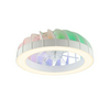 LED mennyezeti lámpatest ventilátoros (6-fokozat kétirányú nyári/téli mód) falonkívüli 2x 30W 220-240V AC 4200lm 3000-6000K IP20 Modee