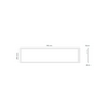 LED panel UGR19 süllyesztett 1x 34W 220-240V AC 4760lm 4000K IP20 50000h Prime LED line
