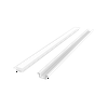 LED szalag profil készlet süllyesztett U aluminium 25,5x9,5mm fehér 2m  Prime LED line