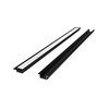 LED szalag profil készlet süllyesztett U aluminium 25,5x9,5mm fekete 2m  Prime LED line
