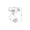 LED szpot lámpatest 3F-sínhez 3stepDIM 3CCT 36/60° 14-29W 220-240V AC LUMICANTO PRIME LED line