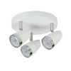 LED szpot lámpatest mennyezetre fémbúrával 3x 4W 230V AC E14 840lm 3000K fehér-ház Karen3 RÁBALUX