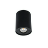 LED szpot lámpatest mennyezetre PAR16 1x 25W 220-240V AC GU10 fekete-ház BORD DLP-50-B KANLUX