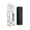 LED vészvilágító készenléti Ni-Cd 3,6V 600mAh akku 3h 1W 200-245V AC 100lm falon/mennyezeten kívüli IP20 fekete GEYER