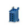 Fővezetéki leágazókapocs 80A kék 2x25+2x25mm2 1P 25mm2/ MOREK