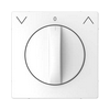 Merten D-Life fedlap lótuszfehér működtetőkaros redőnyhöz fehér nyíl-jel IP20 műanyag Schneider