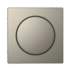 Merten D-Life fedlap nikkel forgatógomb fényerőszabályozóhoz szürke üres-jel IP20 fém Schneider