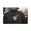 Akkus fűthető kabát szénszálas mosható akku nélkül rövid szürke M12HJBL5-0(XL) Milwaukee