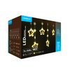 LED karácsonyi dekoráció 110LED-lógó dísz/3m tápegység-dugóval 8mód kültéri 37db/m 220-240V Modee
