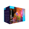 LED karácsonyi füzér 200LED/20m multicolor +3m-tápegység-dugóval 8mód kültéri 10db/m 220-240V AC Modee