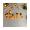 LED karácsonyi füzér 10LED RÉNSZARVAS/0,9m 2xAA-elem(nélkül) fehér-fényű 3V DC 2700K IP20 Modee