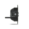 Modee LED Mélysugárzó Kerek 4W 3CCT IP44 D80xH32mm ROT (480 lumen) fekete ERP