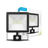 LED fényvető érzékelős 50W 220-240V AC 4500lm 4000K fekete alumínium IP65 A2-series Modee