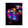 LED karácsonyi füzér 100LED/10m műanyag tápegység-dugóval 8mód kültéri 10db/m AC IP44 Berry Modee