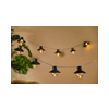 LED kerti szolár dekor lámpafüzér 4,7m/10db 1,2V/0,3Ah Ni-MH AA akkuval 8h 0.8W/m 2.1db/m Modee