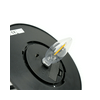 LED kültéri fali szolár lámpatest falra filament 0,6Ah Ni-MH AA akku 8h 1db 1,2V DC 10lm Modee