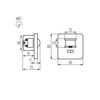 Mozgásérzékelő falra 12m/előre 30-90dB-hangérzékelővel 150° PIR 12m-érzékelésátmérő 500W 240V AC fehér IP20 MARID JQ-L KANLUX