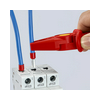 Műanyag markolófogó piros-sárga 180mm-hossz 1-komponensű-fogantyú 1000V VDE KNIPEX