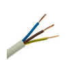 Műanyagköpenyű kábel H05VV-F 3x 4mm2 hajlékony 300V/U0 500V fehér H05VV-F (MT) 100m