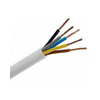 Műanyagköpenyű kábel H05VV-F 5x 0.75mm2 hajlékony 300V/U0 500V fehér H05VV-F (MT) 100m