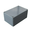 Műszerdoboz alumínium A110 80x125x57mm(MAxSZxMÉ) IP66 festett ezüstsz., szerlap *PR00100110030