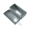 Műszerdoboz alumínium A115 80x175x57mm(MAxSZxMÉ) IP66 festett ezüstszürke (PR00100110050 szerlap nélkül) ROSE+BOPLA