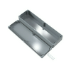 Műszerdoboz alumínium A138 160x560x91mm(MAxSZxMÉ) IP66 festett ezüstszürke (PR00100110130 szerlap nélkül) ROSE+BOPLA
