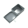 Műszerdoboz alumínium A140 232x202x111mm(MAxSZxMÉ) IP66 festett ezüstszürke (PR00100110150 szerlap nélkül) ROSE+BOPLA