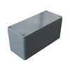 Műszerdoboz alumínium A145 230x100x111mm(MAxSZxMÉ) IP66 festett ezüstsz., szerlap *PR00100110140