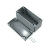 Műszerdoboz alumínium A145 230x100x111mm(MAxSZxMÉ) IP66 festett ezüstszürke (PR00100110140 szerlap nélkül) ROSE+BOPLA