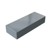 Műszerdoboz alumínium A169 230x600x111mm(MAxSZxMÉ) IP66 festett ezüstsz., szerlap *PR00100110190