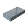 Műszerdoboz alumínium A196 310x600x111mm(MAxSZxMÉ) IP66 festett ezüstsz., szerlap *PR00100110210