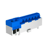 N-kapocsblokk rugós csatlakozóval 1P 16--mm2/sokerű kék 12x2,5mm2 KL-DBN12x02GRBL OBO-BETTERMANN