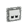 Niloé adatcsatlakozó dugalj FTP RJ45 8(8) Cat6 fehér csavaros LEGRAND