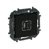 Niloé Step 2xUSB-A+C töltőaljzat 5V 3A 15W, fekete