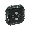 Niloé Step TV-R-SAT-SAT csillagpontos aljzat (1,5 dB), fekete