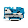 Nullbontó sorkapocs 76A 250V rugószorításos/ rugószorításos kék 0.5-25mm2/sokerű WAGO