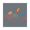 Nyomatékcsavarhúzó-bitkészlet 0,4-2Nm/2,4-4Nm 23-darabos 1000V 4-PH Kraftform Kompakt VDE WERA