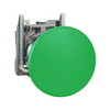 Nyomógomb komplett fém d22 zöld gomba visszaugró 1z csavaros kerek IP66 Harmony XB4 Schneider