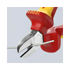 Oldalcsípő fogó 62HRC max.d4/2,3/1,5mm piros-sárga szigetelés normál 125mm szigetelt 1000V KNIPEX
