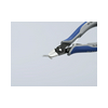 Oldalcsípő fogó 62HRC max.d1,7/0,6mm nyitórugós piros-kék normál 125mm KNIPEX