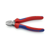 Oldalcsípő fogó 62HRC max.d4/2,8/2mm hosszított vágóél piros-kék normál 160mm KNIPEX