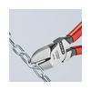 Oldalcsípő fogó 62HRC max.d4/2,8/2mm piros-kék szigetelés normál 160mm KNIPEX